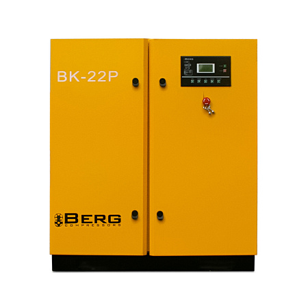 Винтовой компрессор BERG ВК-22Р-Е, 7 бар (IP54) с ременным приводом